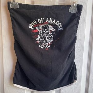Sons of anarchy strapless top